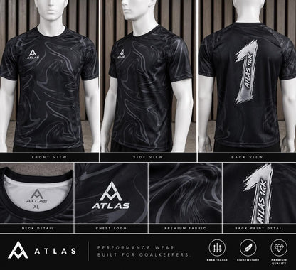 ATLAS 1GK Black Marble Performance T-Shirt